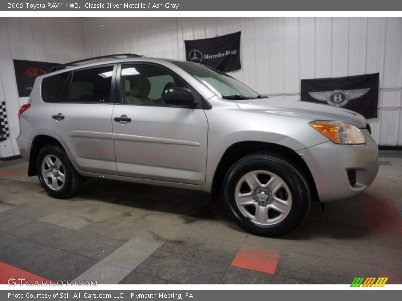 Classic Silver Metallic / Ash Gray 2009 Toyota RAV4 4WD