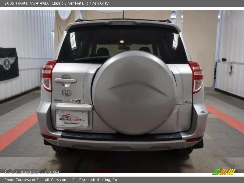 Classic Silver Metallic / Ash Gray 2009 Toyota RAV4 4WD