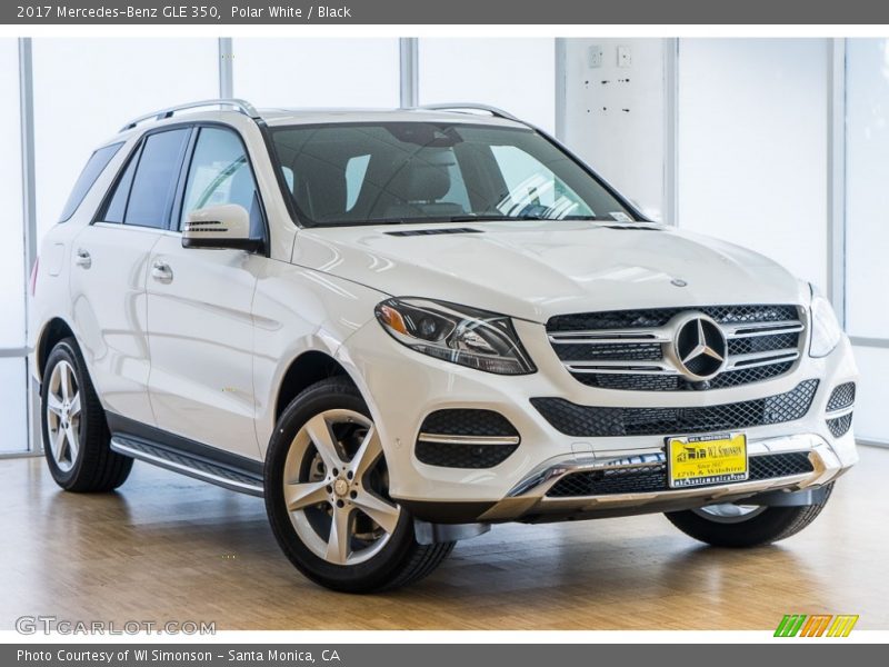 Polar White / Black 2017 Mercedes-Benz GLE 350