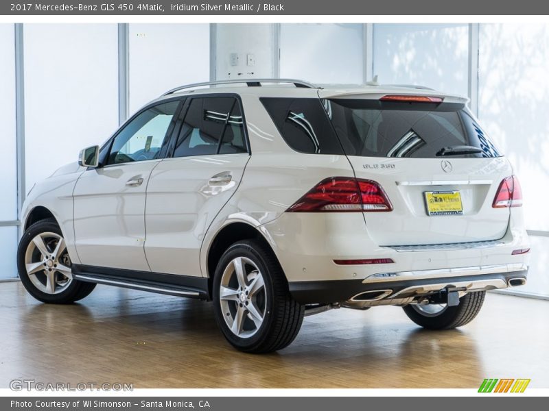 Iridium Silver Metallic / Black 2017 Mercedes-Benz GLS 450 4Matic