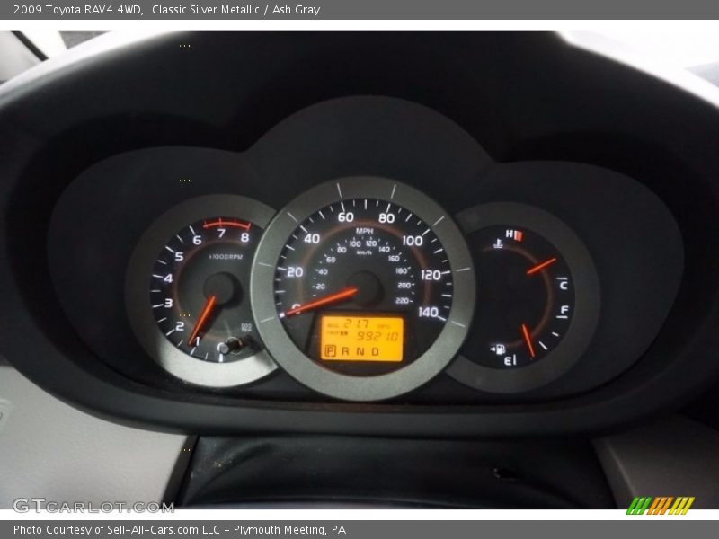 Classic Silver Metallic / Ash Gray 2009 Toyota RAV4 4WD
