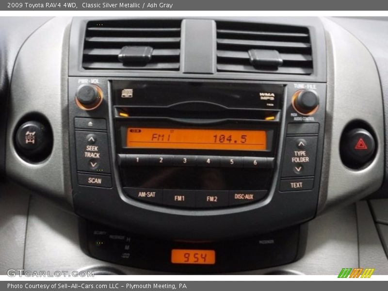 Classic Silver Metallic / Ash Gray 2009 Toyota RAV4 4WD