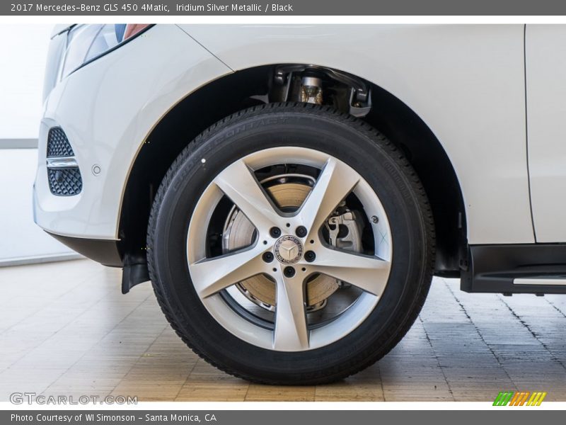 Iridium Silver Metallic / Black 2017 Mercedes-Benz GLS 450 4Matic