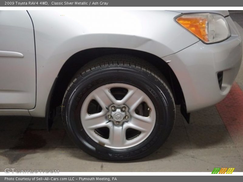 Classic Silver Metallic / Ash Gray 2009 Toyota RAV4 4WD