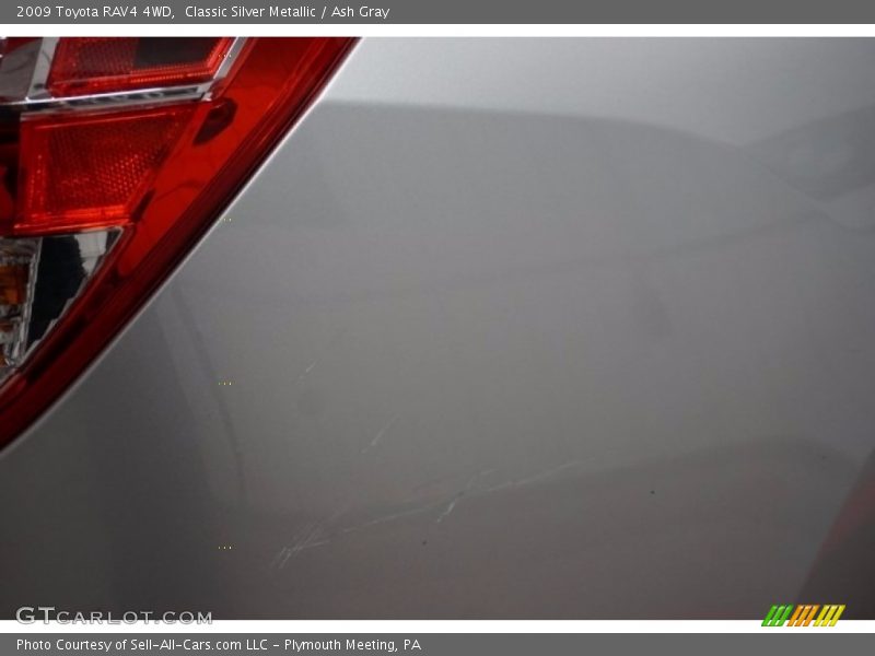 Classic Silver Metallic / Ash Gray 2009 Toyota RAV4 4WD