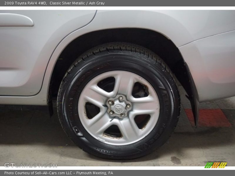 Classic Silver Metallic / Ash Gray 2009 Toyota RAV4 4WD