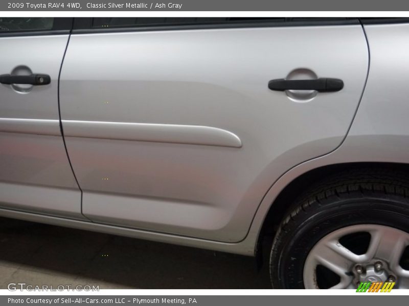 Classic Silver Metallic / Ash Gray 2009 Toyota RAV4 4WD