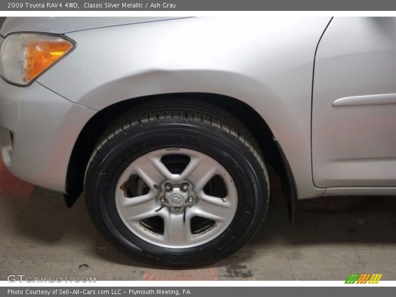 Classic Silver Metallic / Ash Gray 2009 Toyota RAV4 4WD