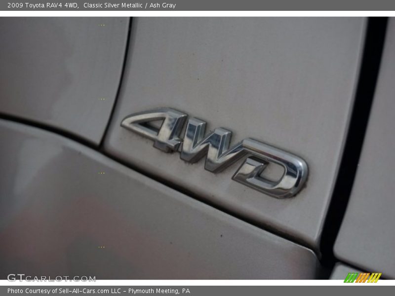 Classic Silver Metallic / Ash Gray 2009 Toyota RAV4 4WD