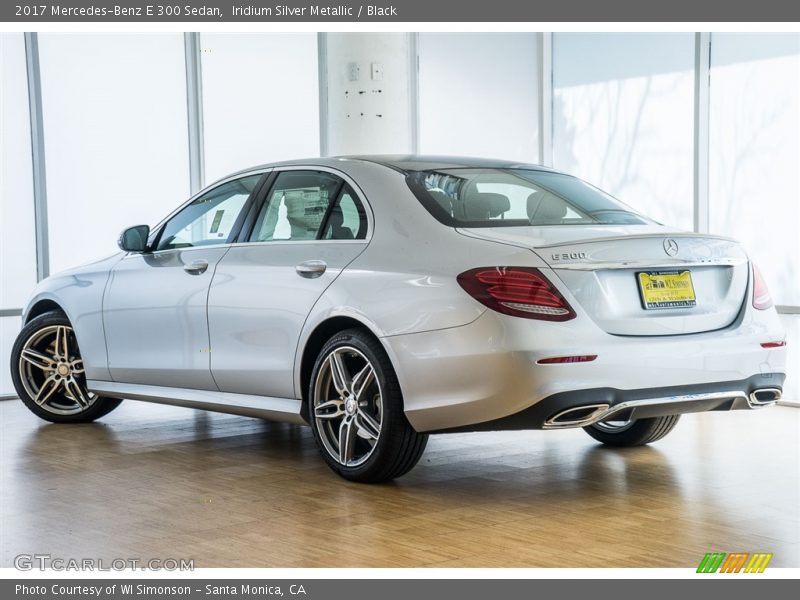 Iridium Silver Metallic / Black 2017 Mercedes-Benz E 300 Sedan