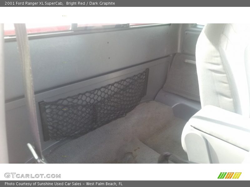 Bright Red / Dark Graphite 2001 Ford Ranger XL SuperCab