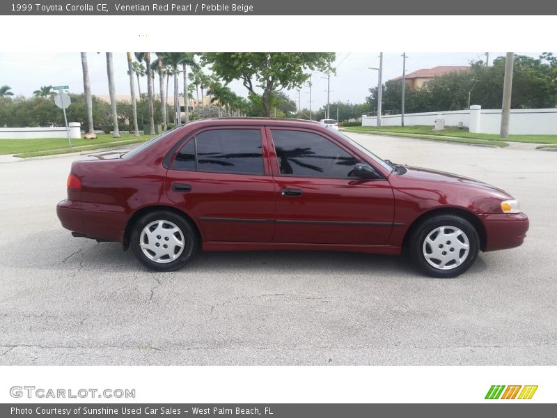  1999 Corolla CE Venetian Red Pearl