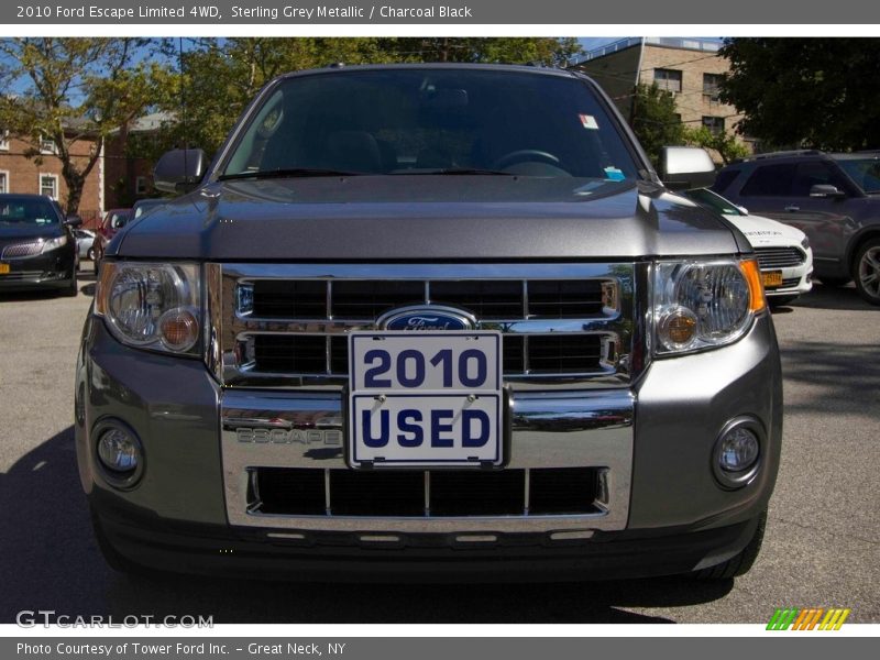 Sterling Grey Metallic / Charcoal Black 2010 Ford Escape Limited 4WD