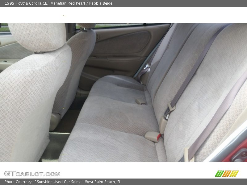 Venetian Red Pearl / Pebble Beige 1999 Toyota Corolla CE