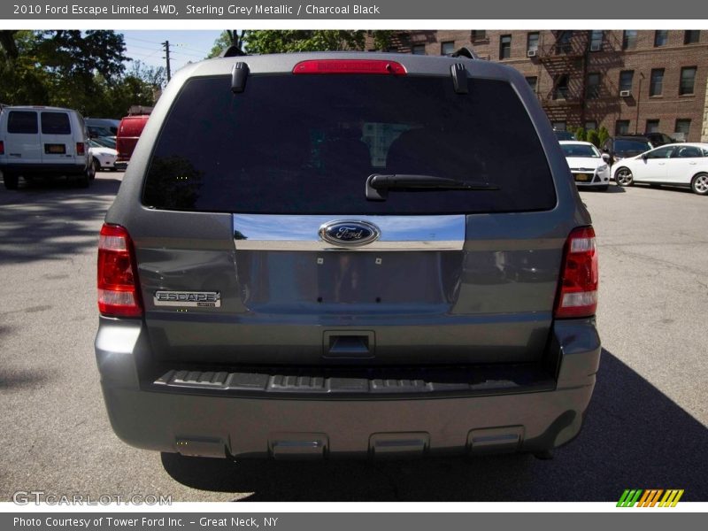 Sterling Grey Metallic / Charcoal Black 2010 Ford Escape Limited 4WD