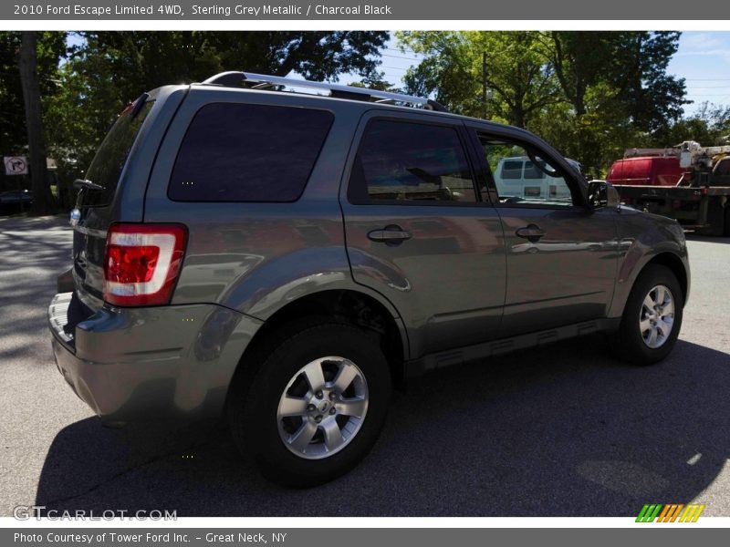 Sterling Grey Metallic / Charcoal Black 2010 Ford Escape Limited 4WD