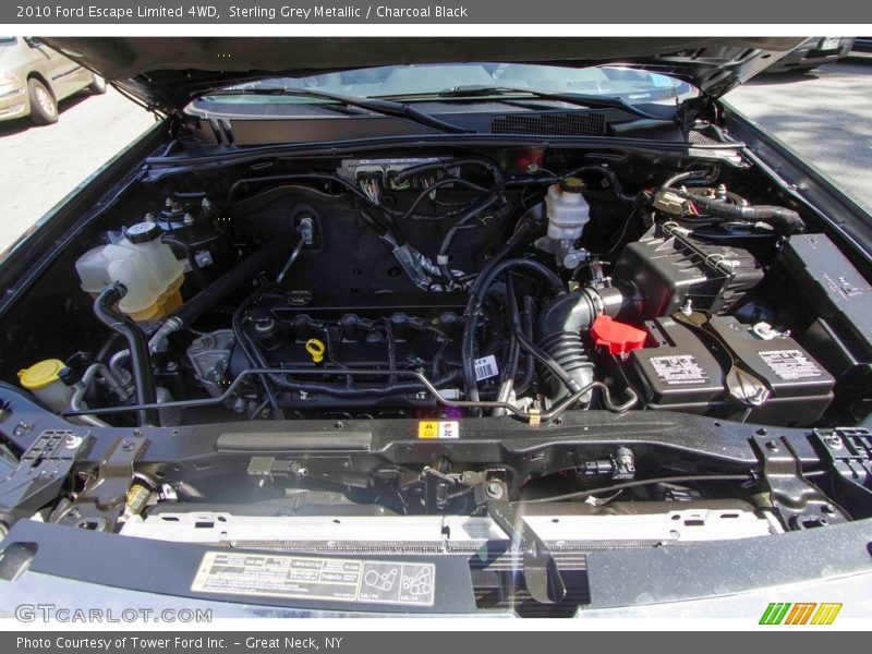 Sterling Grey Metallic / Charcoal Black 2010 Ford Escape Limited 4WD