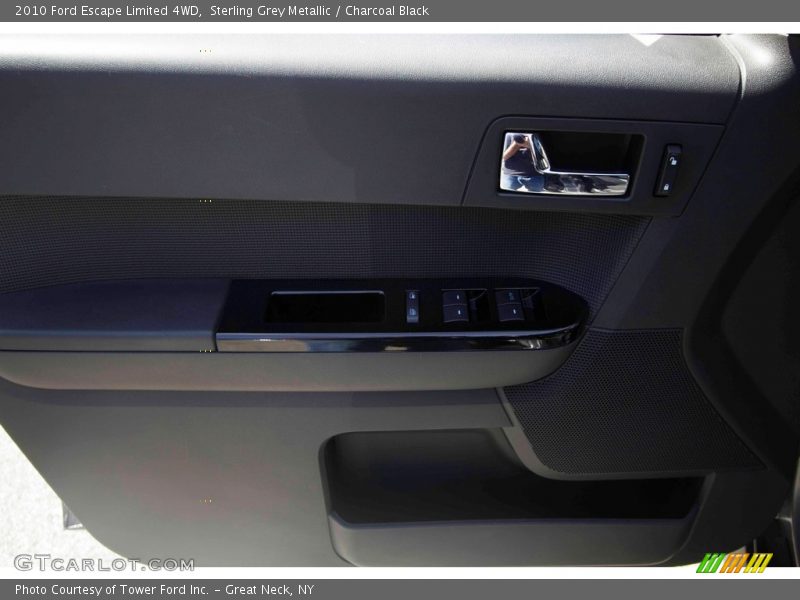 Sterling Grey Metallic / Charcoal Black 2010 Ford Escape Limited 4WD