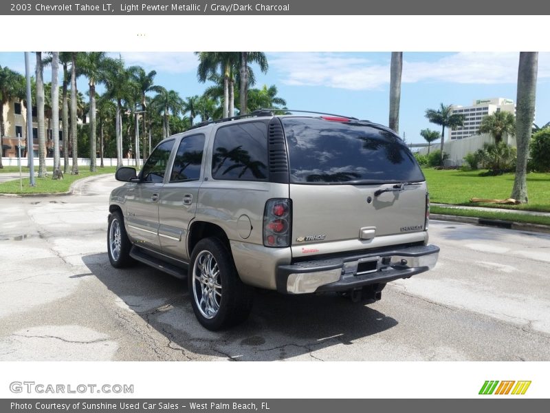 Light Pewter Metallic / Gray/Dark Charcoal 2003 Chevrolet Tahoe LT