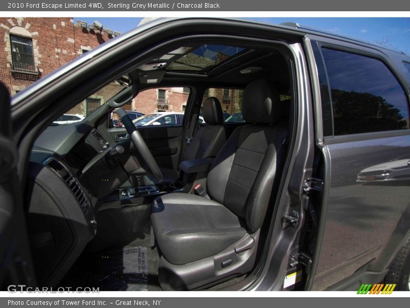 Sterling Grey Metallic / Charcoal Black 2010 Ford Escape Limited 4WD
