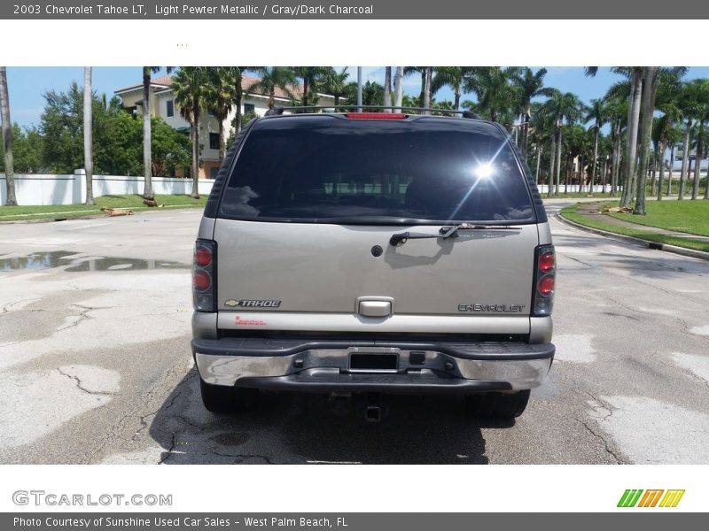 Light Pewter Metallic / Gray/Dark Charcoal 2003 Chevrolet Tahoe LT