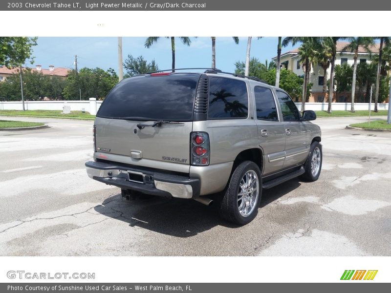 Light Pewter Metallic / Gray/Dark Charcoal 2003 Chevrolet Tahoe LT