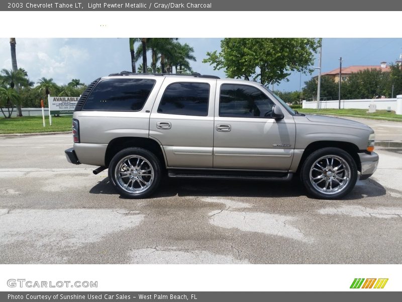 Light Pewter Metallic / Gray/Dark Charcoal 2003 Chevrolet Tahoe LT