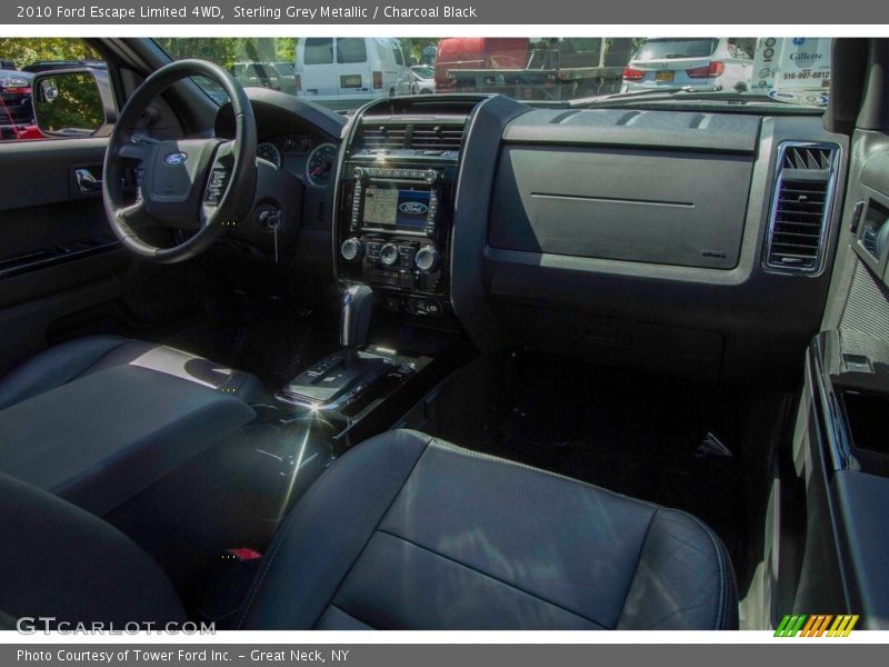 Sterling Grey Metallic / Charcoal Black 2010 Ford Escape Limited 4WD