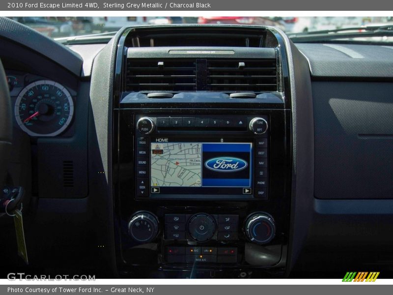 Sterling Grey Metallic / Charcoal Black 2010 Ford Escape Limited 4WD