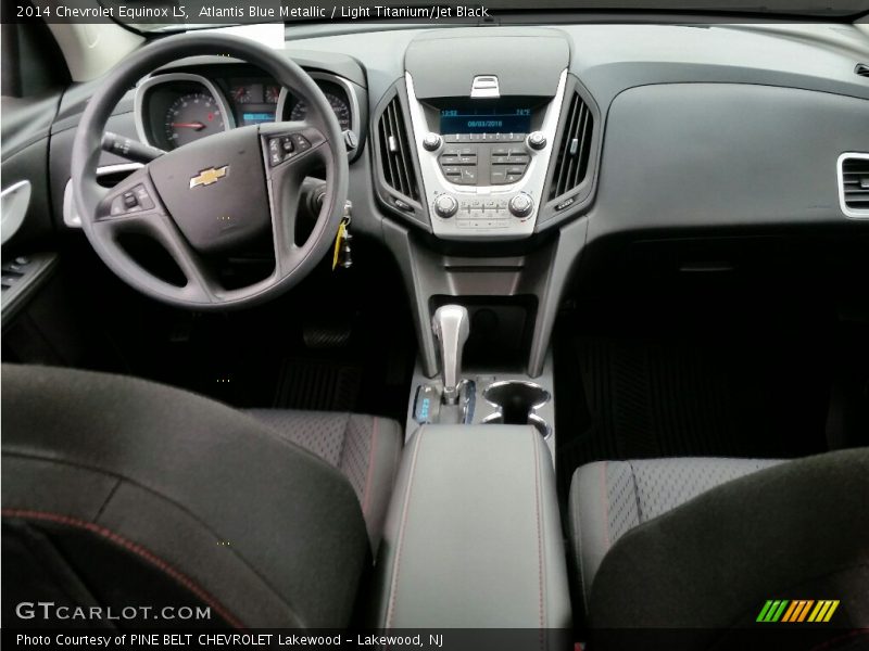 Atlantis Blue Metallic / Light Titanium/Jet Black 2014 Chevrolet Equinox LS