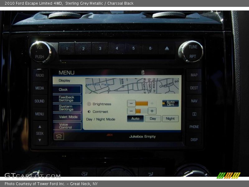 Sterling Grey Metallic / Charcoal Black 2010 Ford Escape Limited 4WD