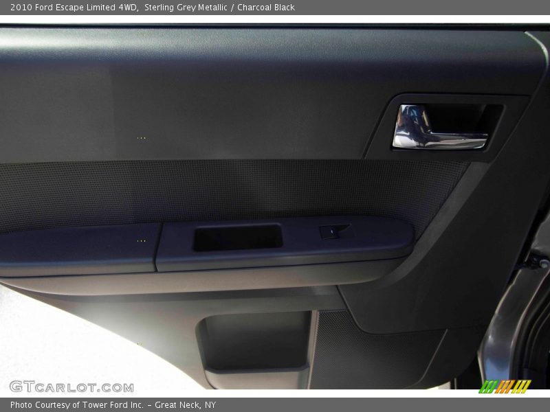 Sterling Grey Metallic / Charcoal Black 2010 Ford Escape Limited 4WD