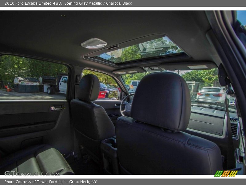 Sterling Grey Metallic / Charcoal Black 2010 Ford Escape Limited 4WD