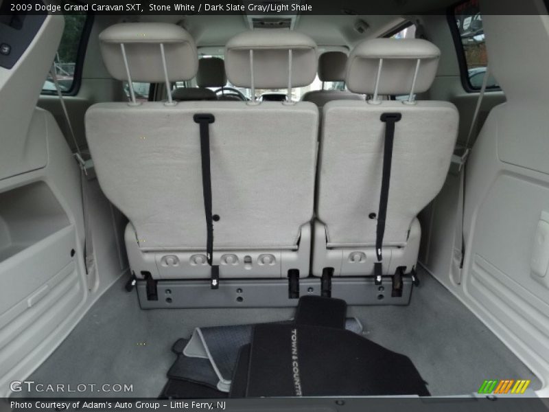Stone White / Dark Slate Gray/Light Shale 2009 Dodge Grand Caravan SXT