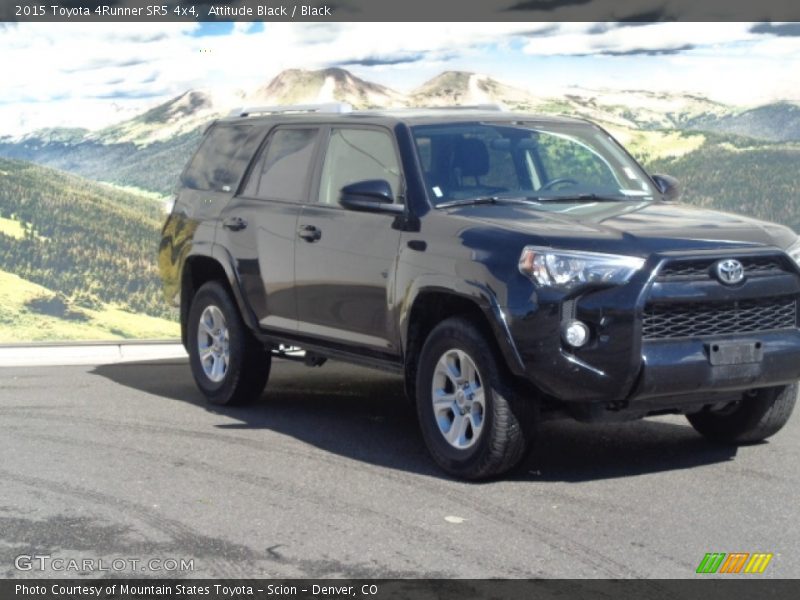 Attitude Black / Black 2015 Toyota 4Runner SR5 4x4