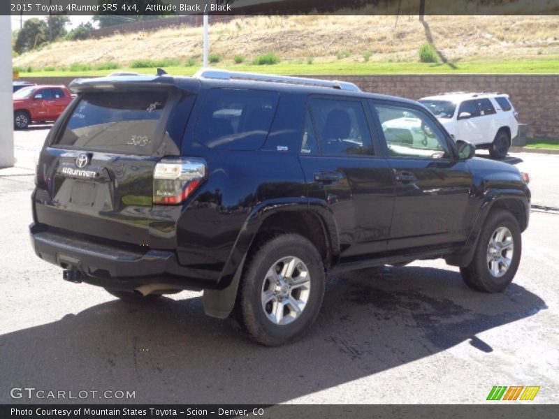 Attitude Black / Black 2015 Toyota 4Runner SR5 4x4