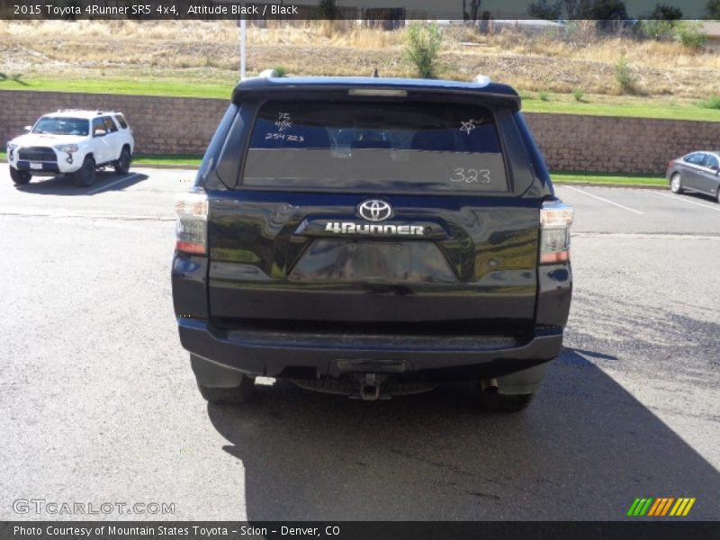 Attitude Black / Black 2015 Toyota 4Runner SR5 4x4