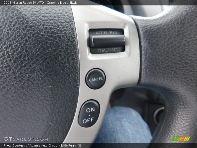 Graphite Blue / Black 2013 Nissan Rogue SV AWD