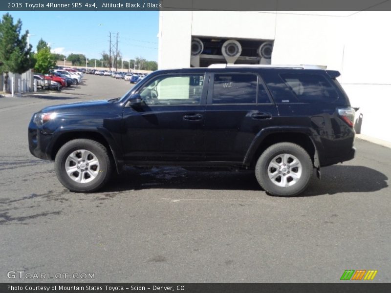 Attitude Black / Black 2015 Toyota 4Runner SR5 4x4