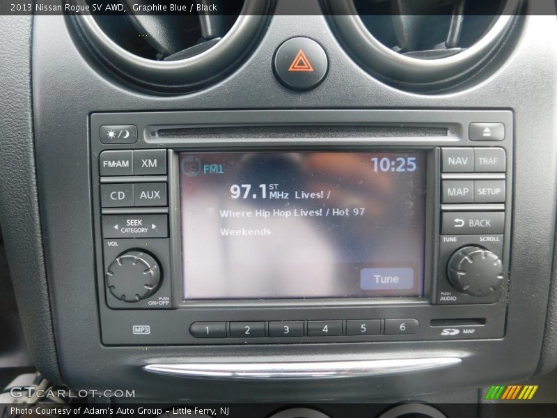 Graphite Blue / Black 2013 Nissan Rogue SV AWD