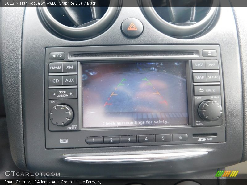 Graphite Blue / Black 2013 Nissan Rogue SV AWD