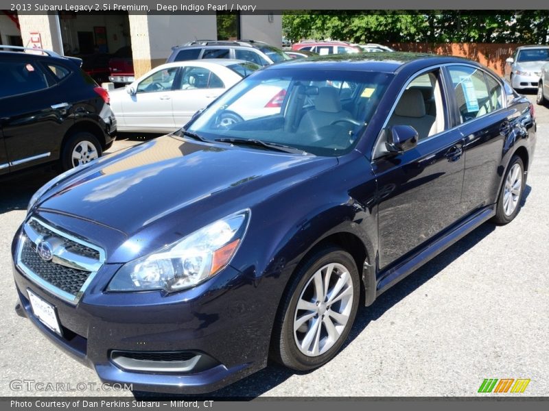 Deep Indigo Pearl / Ivory 2013 Subaru Legacy 2.5i Premium