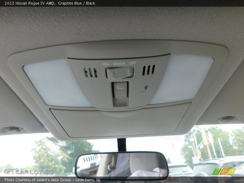 Graphite Blue / Black 2013 Nissan Rogue SV AWD