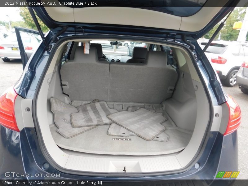 Graphite Blue / Black 2013 Nissan Rogue SV AWD