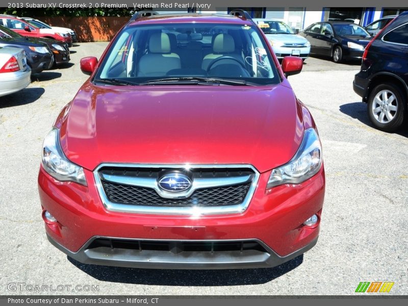 Venetian Red Pearl / Ivory 2013 Subaru XV Crosstrek 2.0 Premium