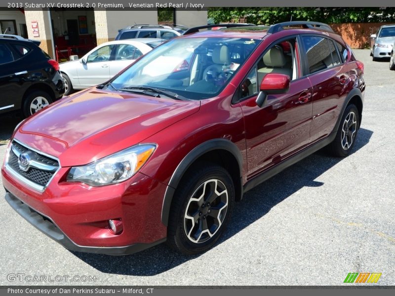 Venetian Red Pearl / Ivory 2013 Subaru XV Crosstrek 2.0 Premium