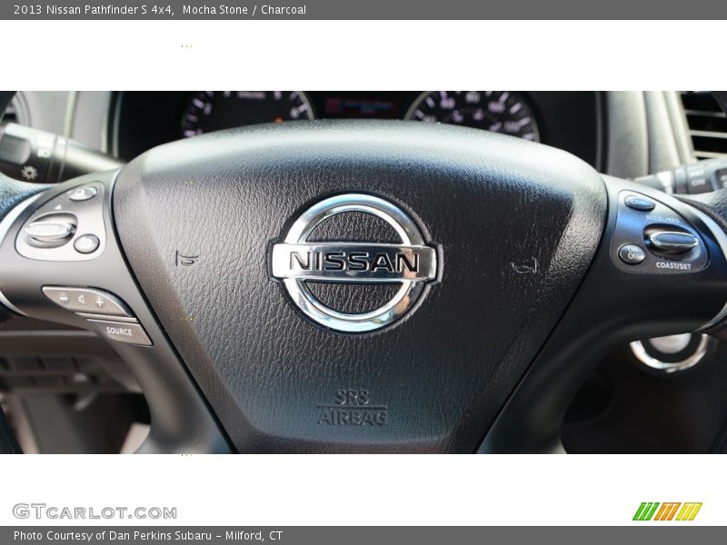 Mocha Stone / Charcoal 2013 Nissan Pathfinder S 4x4