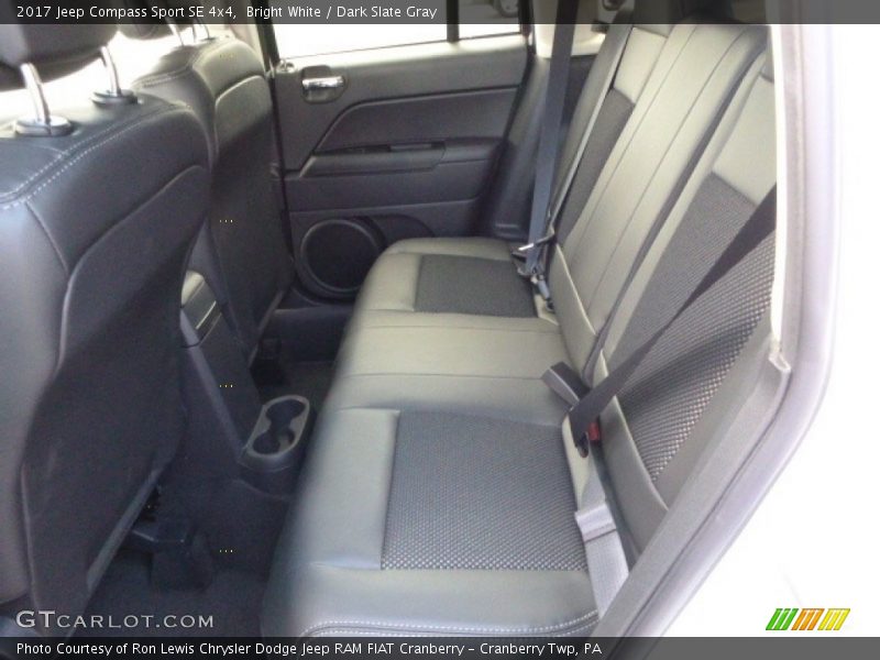 Rear Seat of 2017 Compass Sport SE 4x4