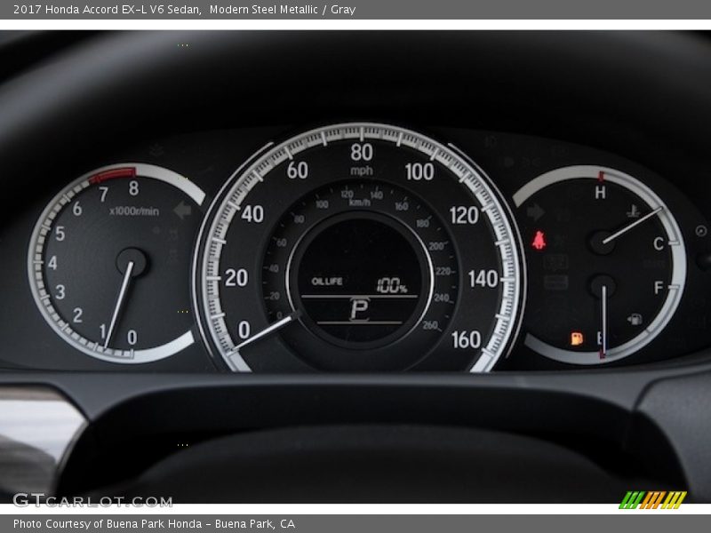  2017 Accord EX-L V6 Sedan EX-L V6 Sedan Gauges