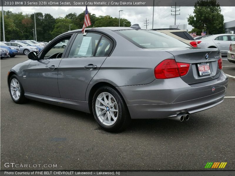 Space Gray Metallic / Gray Dakota Leather 2010 BMW 3 Series 328i xDrive Sedan